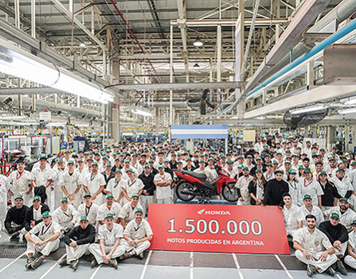 Honda Argentina: Récord de producción