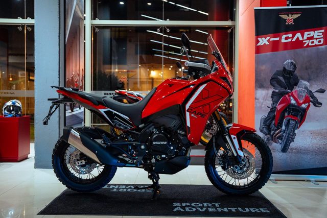 Lanzamiento nacional de la nueva Moto Morini X-Cape 700